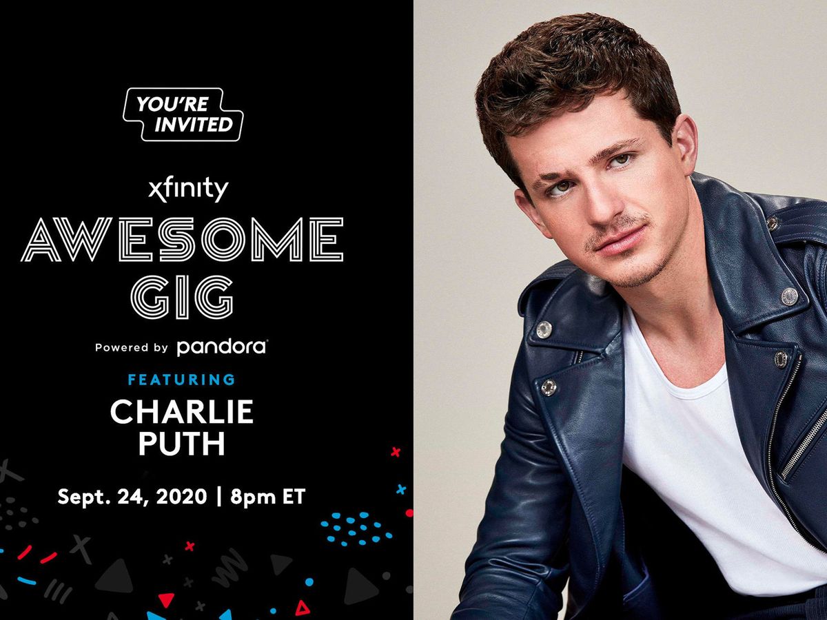 Xfinity Awesome Gig Charlie Puth Hero