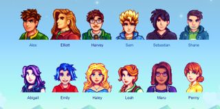 Stardew Valley citizens