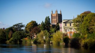 The River Wye and Herefordshire Cathedral