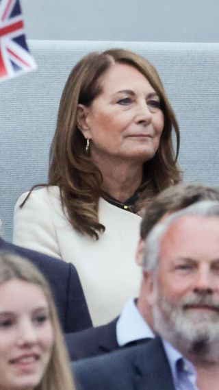 Carole Middleton during the Platinum Party at the Palace