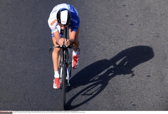 Marc de Maar (United Healthcare) focusing on his ride