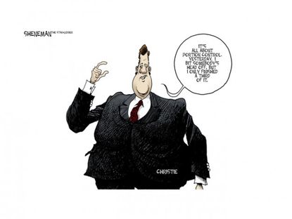 Christie's restraint