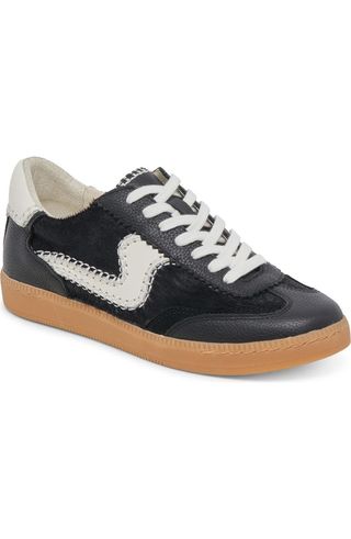 Notice Stitch Genuine Calf Hair Sneaker