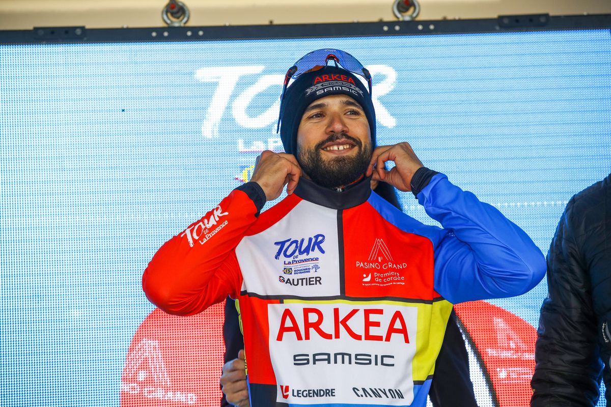Tour de la Provence 2020 5th Edition 1st stage Chateaurenard Saintes MariesdelaMer Stage 1 13022020 Nacer Bouhanni FRA Team Arkea Samsic photo Luca BettiniBettiniPhoto2020