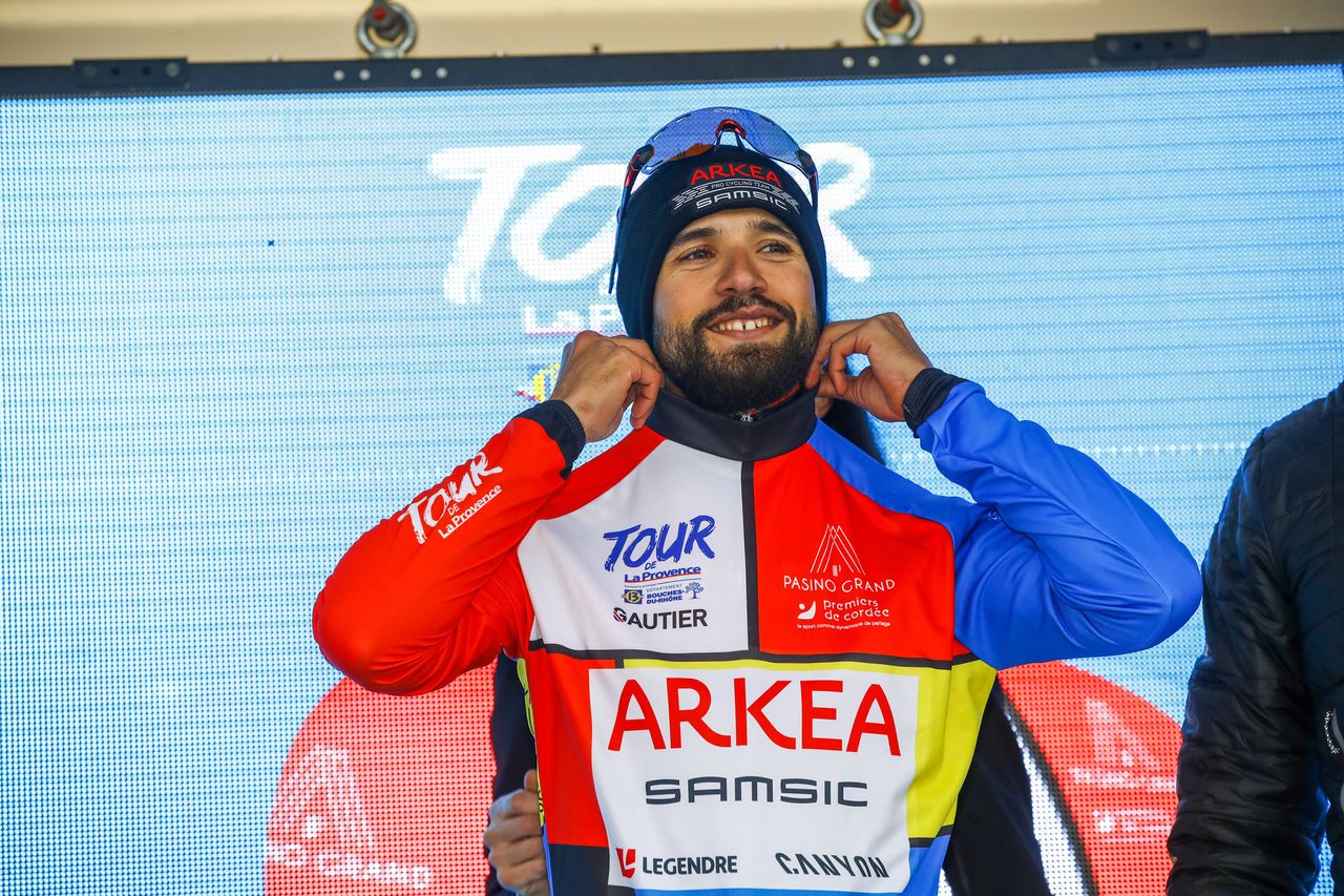 Tour de la Provence 2020 5th Edition 1st stage Chateaurenard Saintes MariesdelaMer Stage 1 13022020 Nacer Bouhanni FRA Team Arkea Samsic photo Luca BettiniBettiniPhoto2020