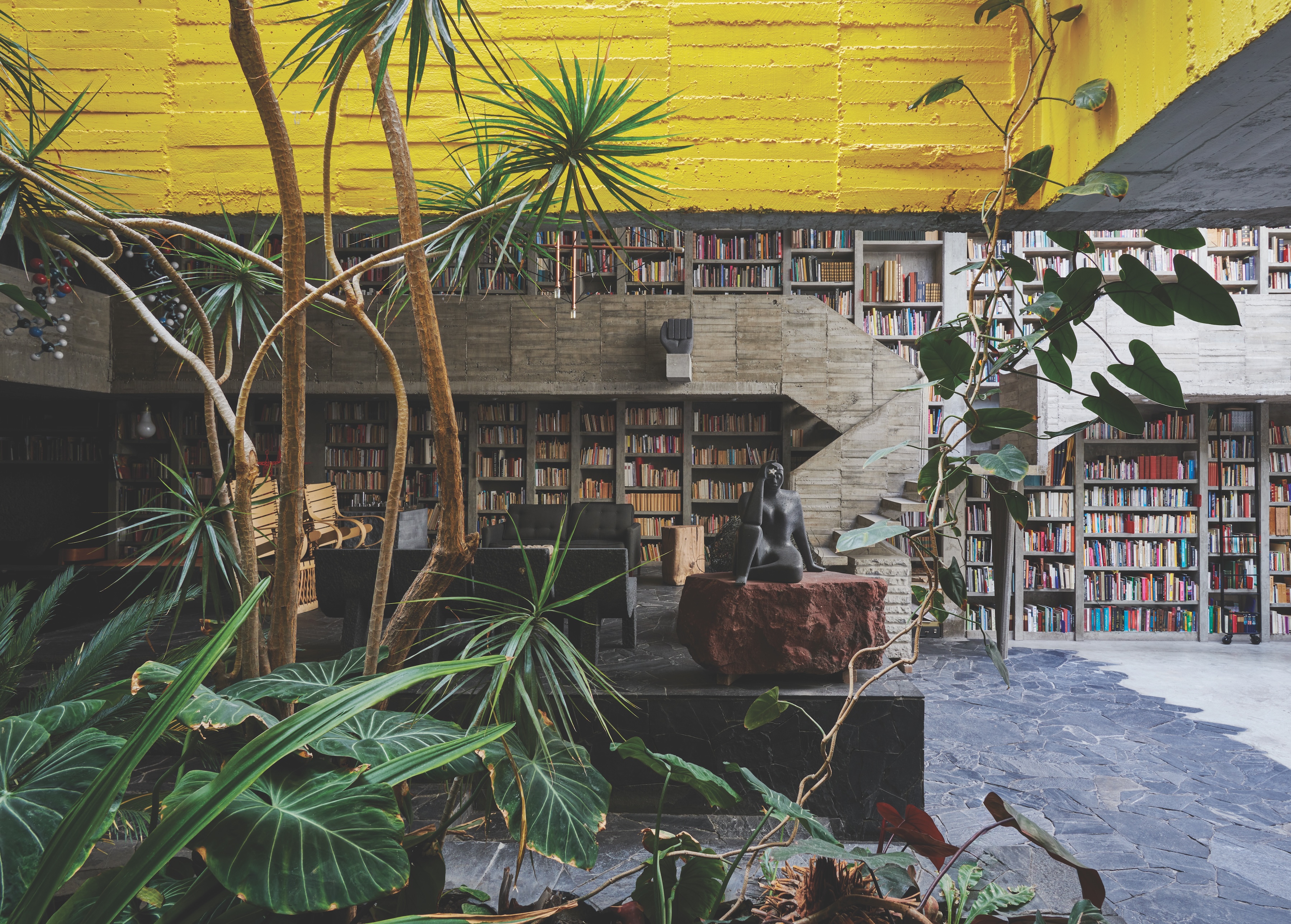 The home of artist Pedro Reyes and his wife, fashion designer Carla Fern&aacute;ndez in Mexico City, included in architecture book 'Mexico Modern'