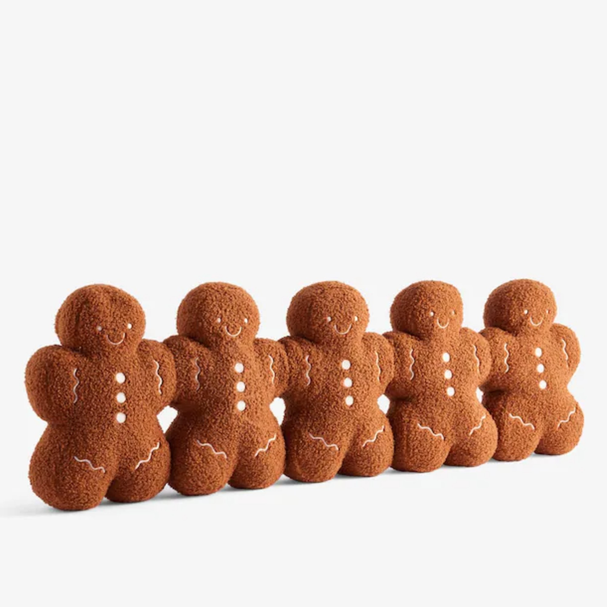 Next Natural Christmas Gingerbread Draught Excluder