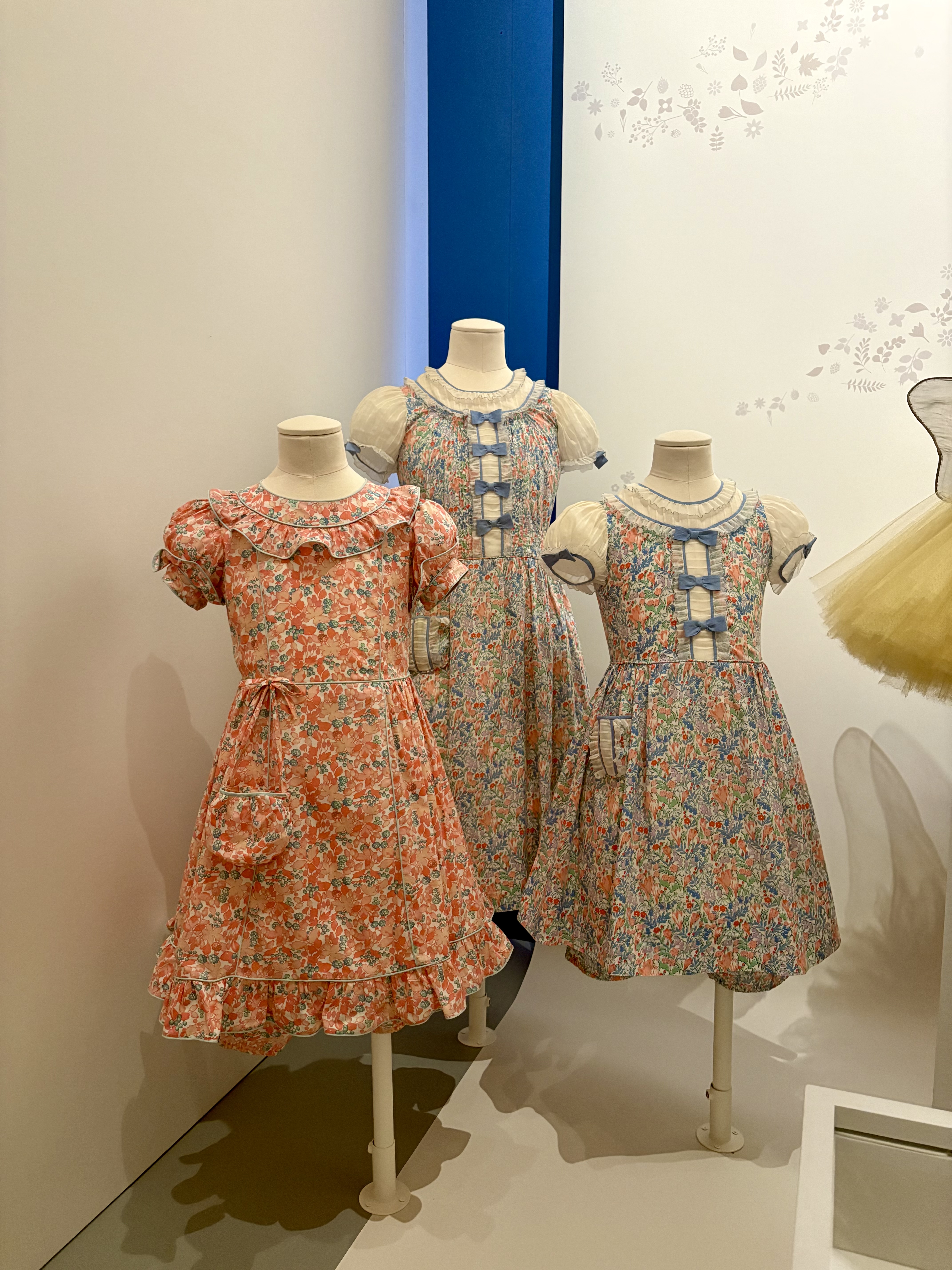 Princess Elizabeth and Princess Margaret's Liberty dress