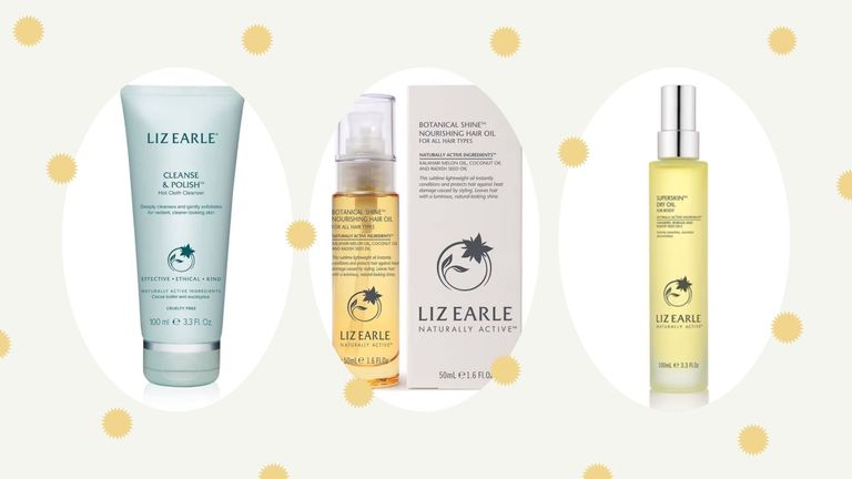 round up of Liz Earle products included in Liz Earle Black Friday deals