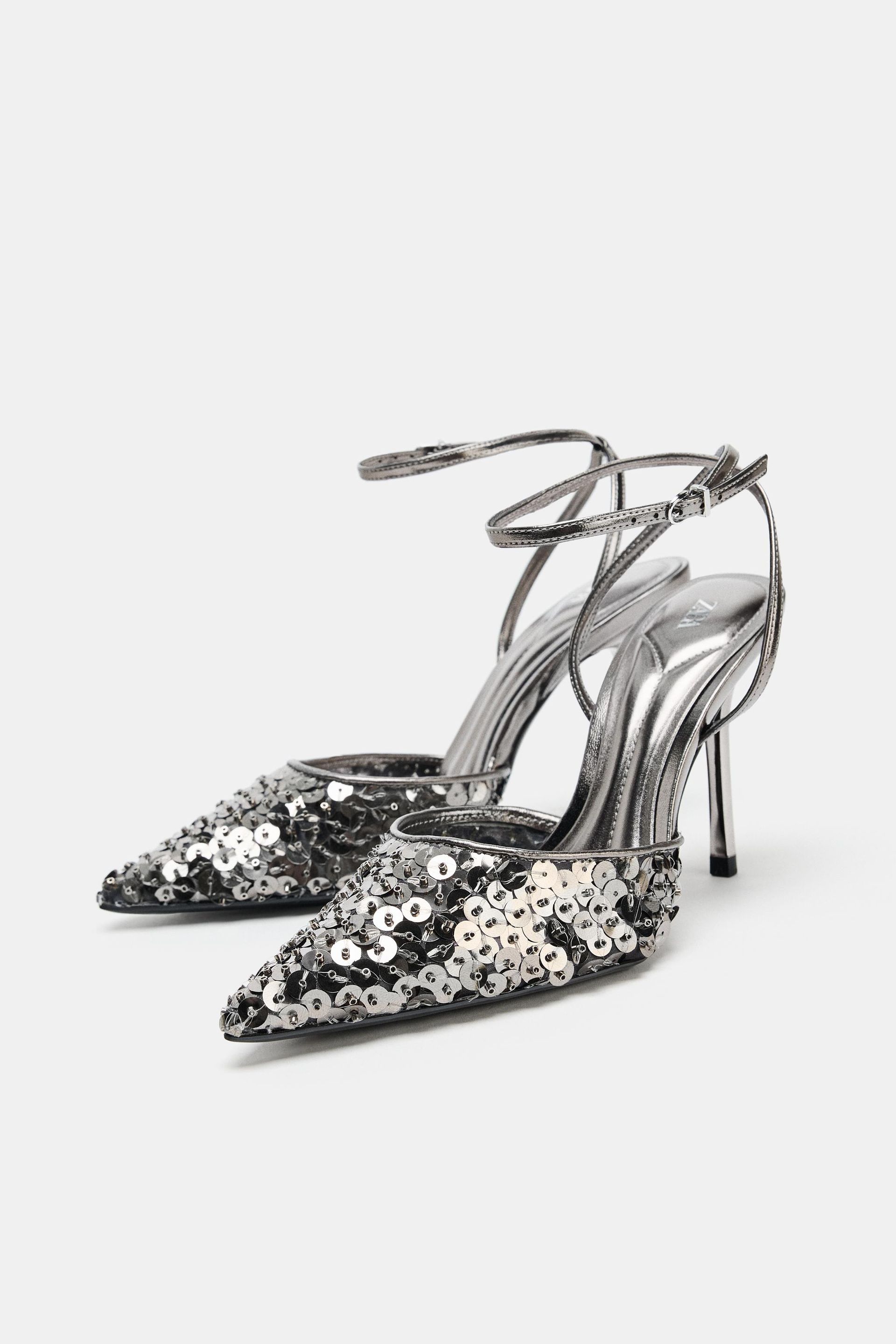 Sequin Heels