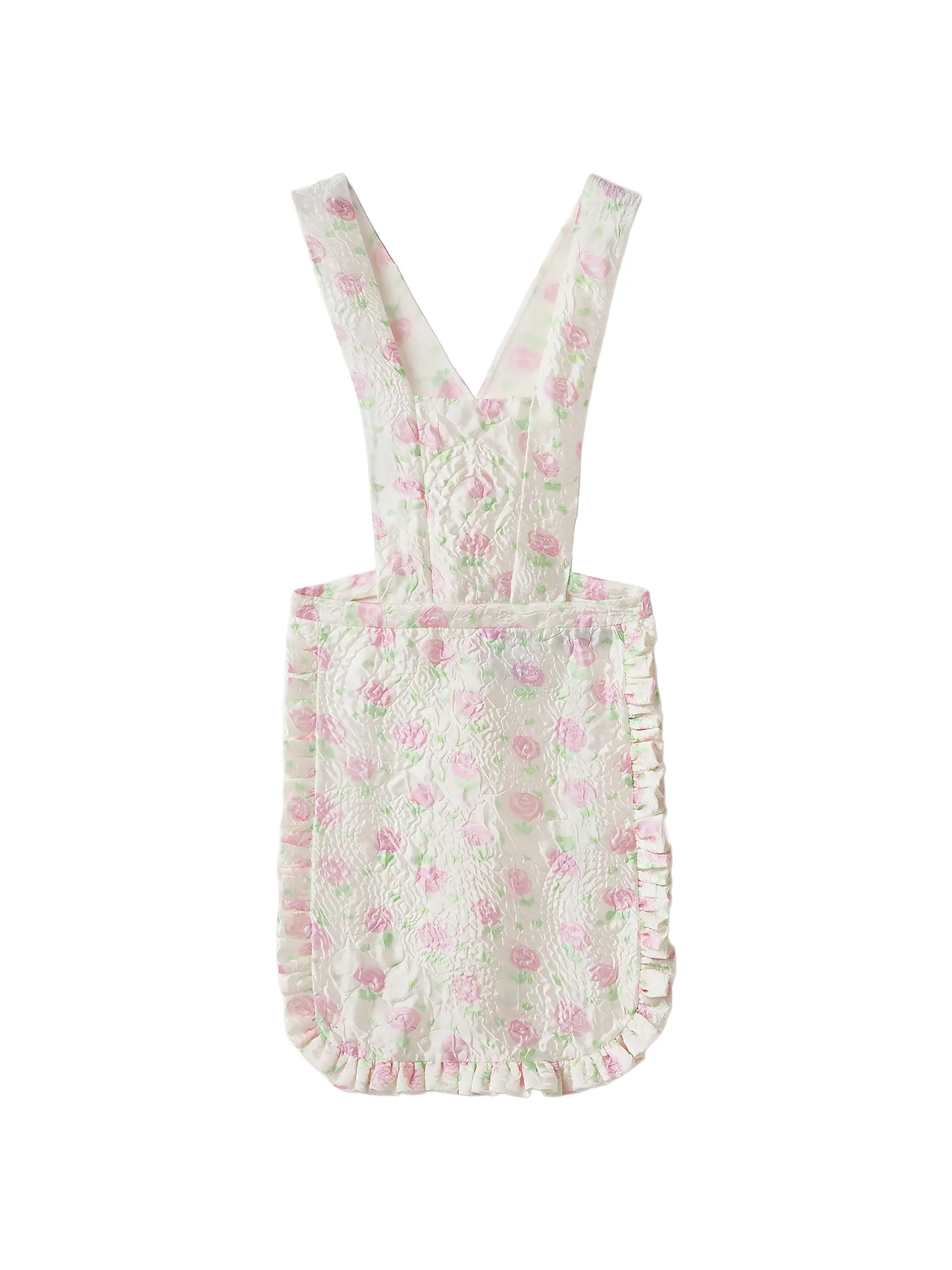 Floral Cloqu&eacute; Apron
