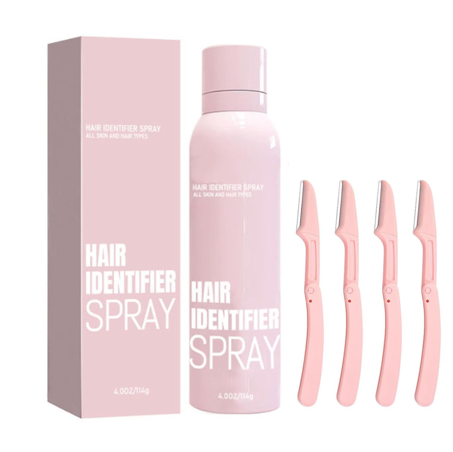 Hair Identifier Spray for Face Shaving&amp;#65292;face Hair Identifier Spray&amp;#65292;moisturizing and Skin Care Set Spray&amp;#65292;suitable for All Skin Types (1 Set)