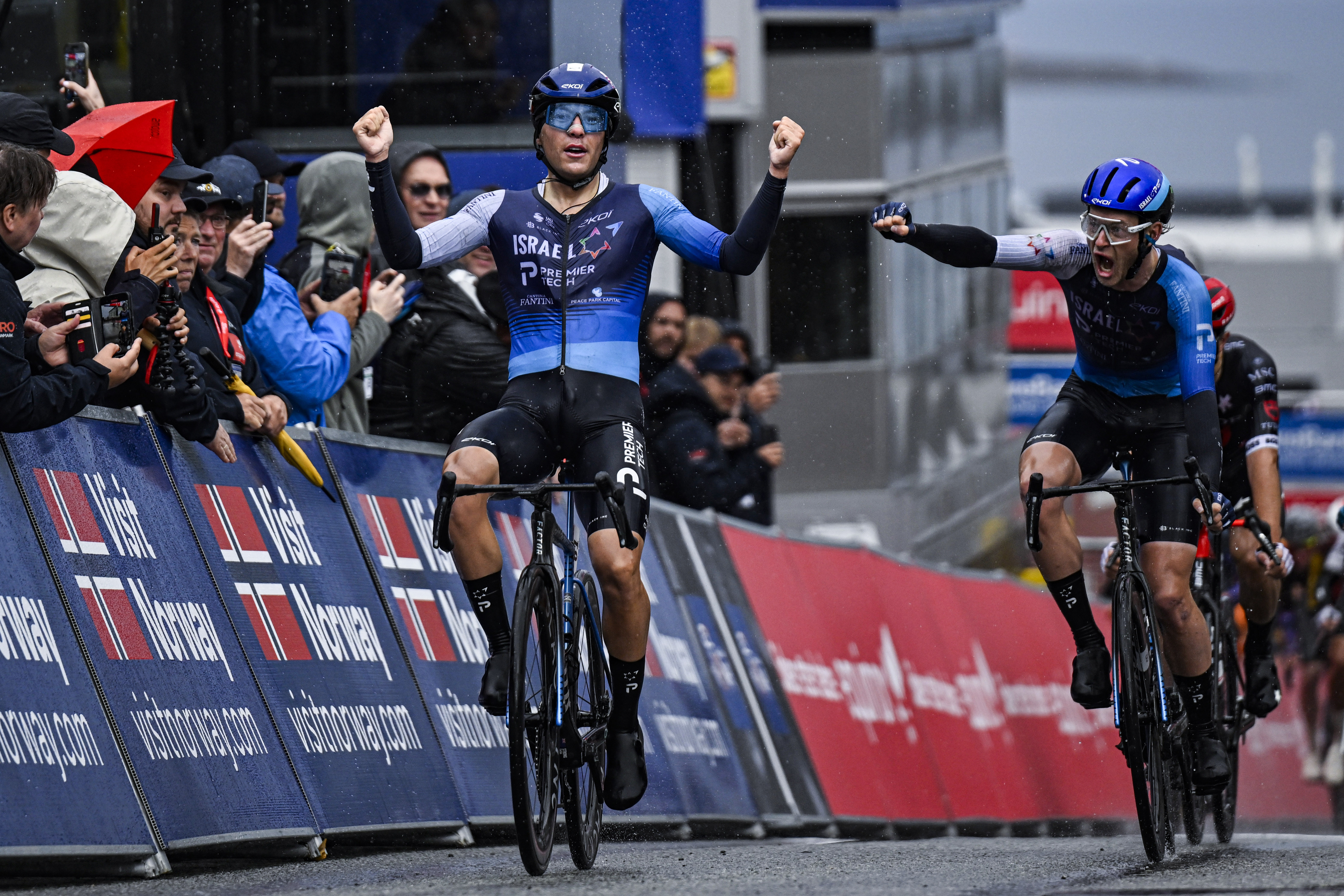 Corbin Strong wins stage 1 at Arctic Race of Norway