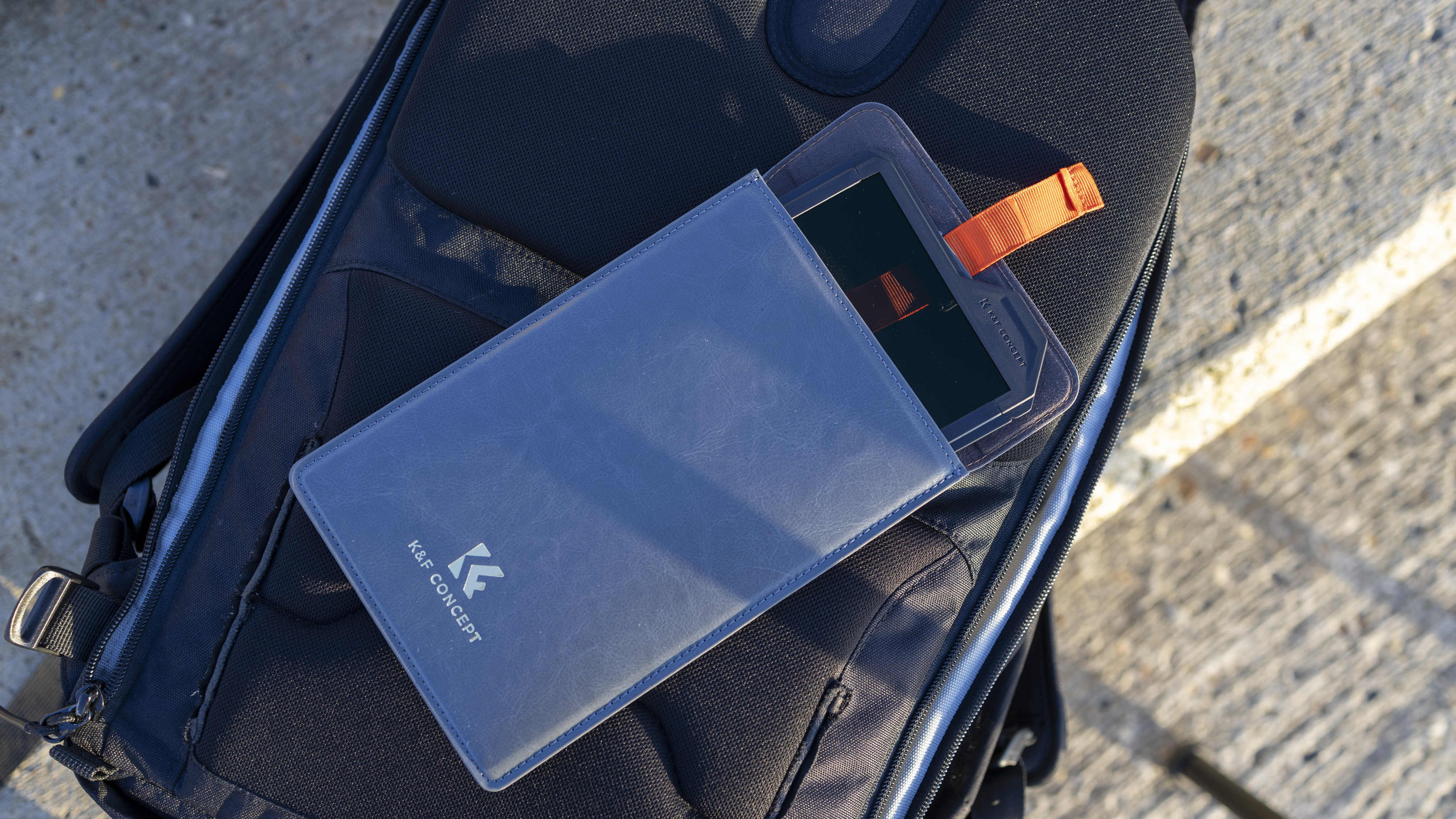 K&amp;amp;F Concept Graduated ND 100mm filter in use