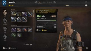 Dying Light 2 vendor selling artifact weapon
