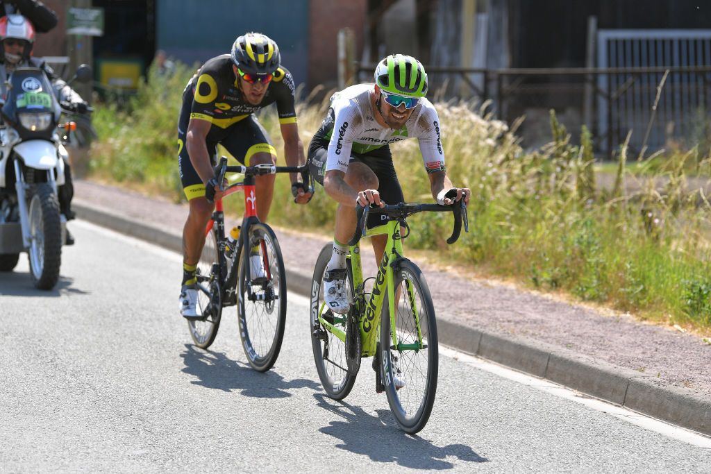 Reinardt Janse Van Rensburg (Dimension Data) in the breakaway