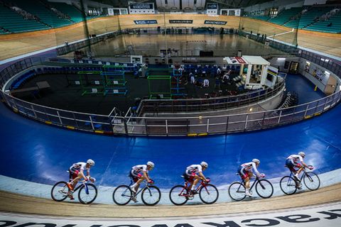 indoor cycling stadium