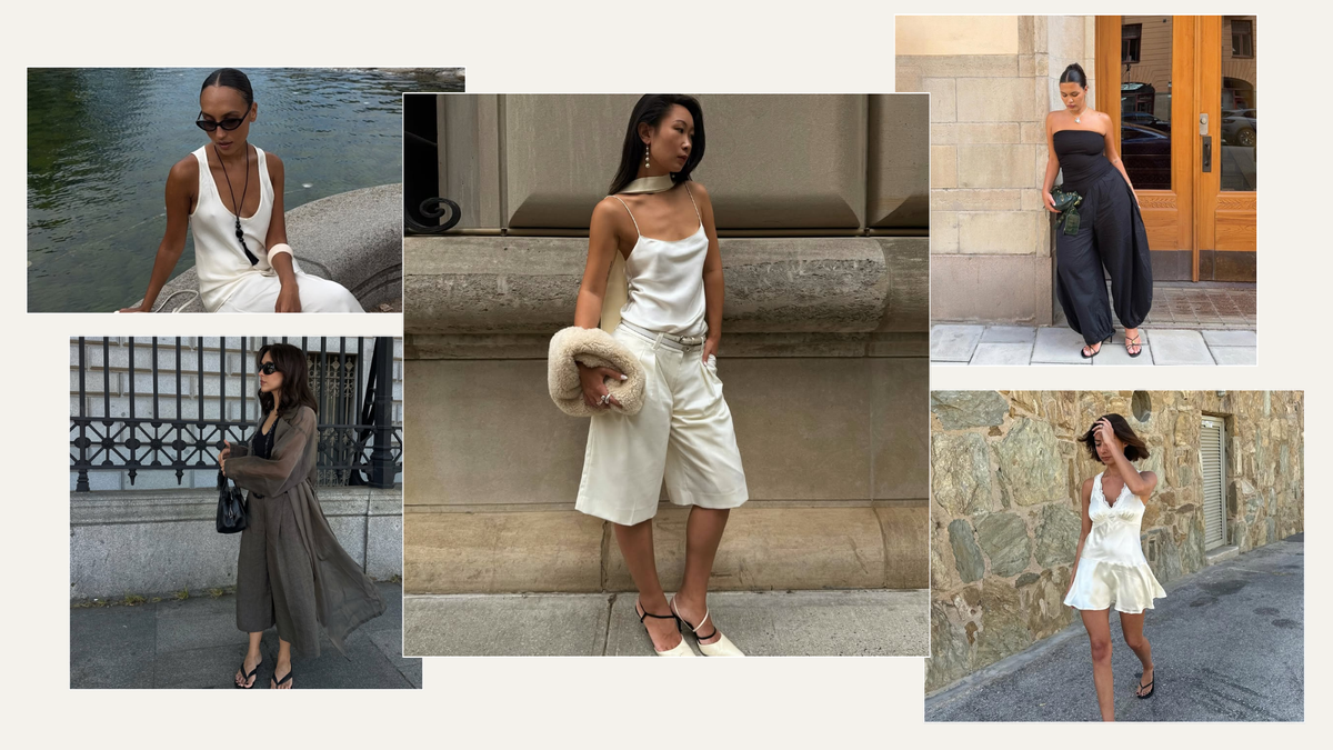 Got Plans? Stop Stressing About What to Wear and Save These 6 Hot-Weather Evening Outfits