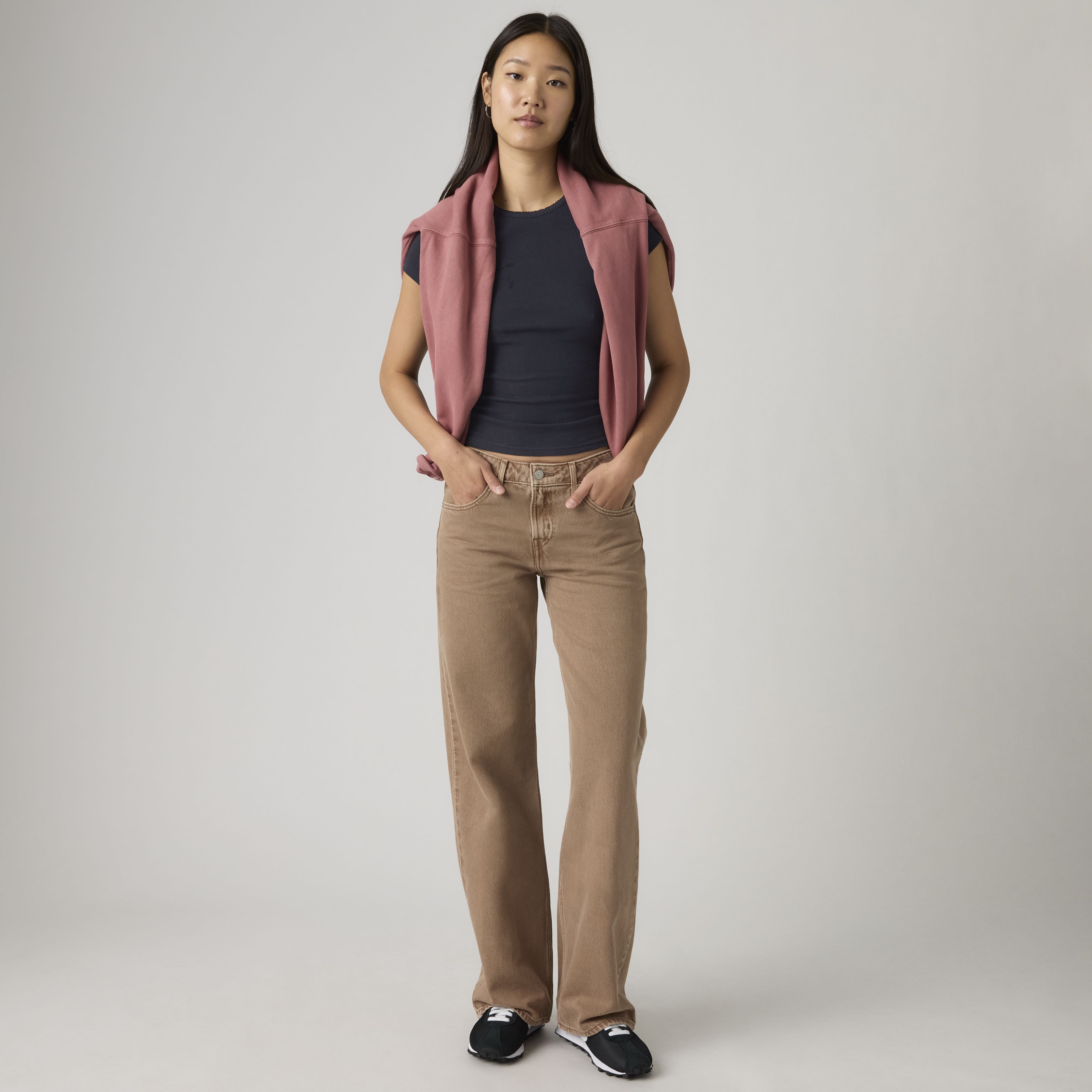Low Loose Lightweight Women's Jeans