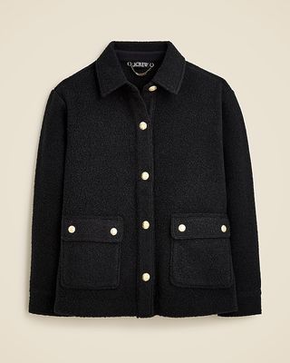 Bouclé Shirt-Jacket