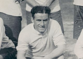 Uruguay's Hector Scarone at the 1930 World Cup