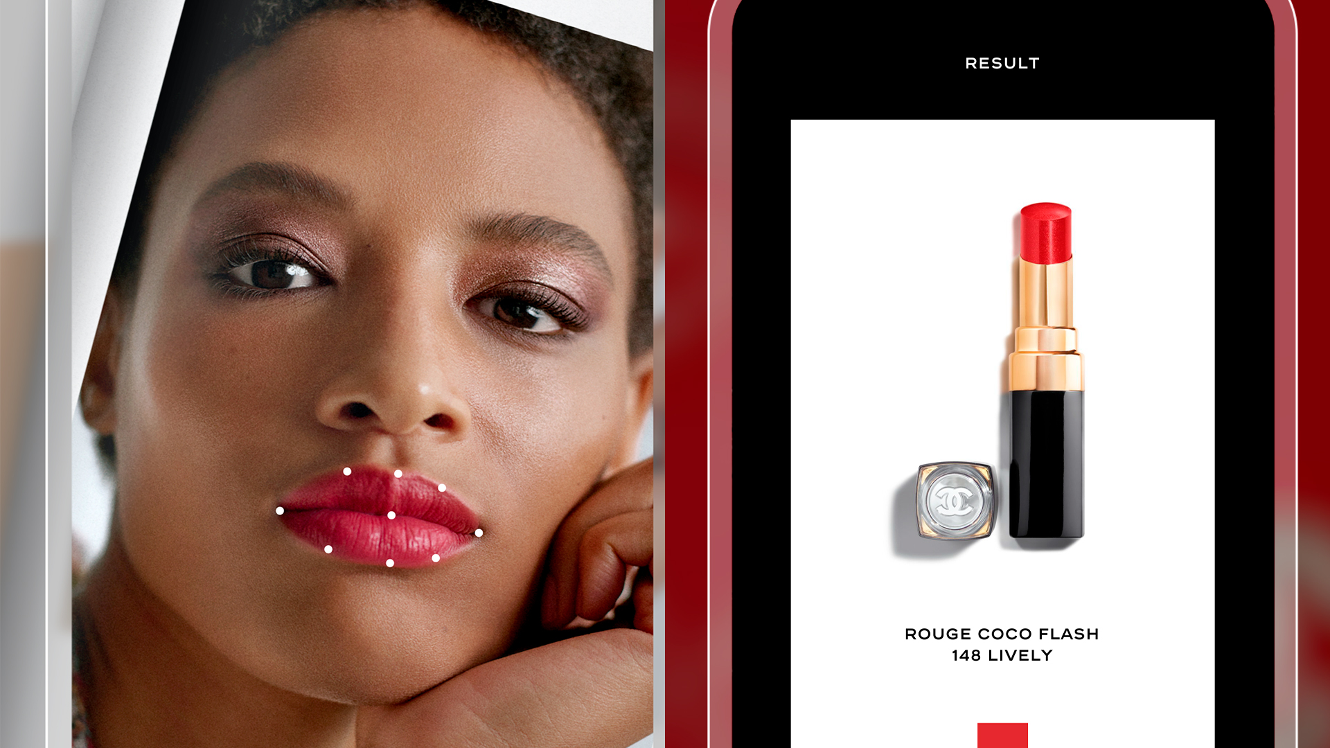 Transform your favorite color into lipstick with the Chanel Lipscanner app
