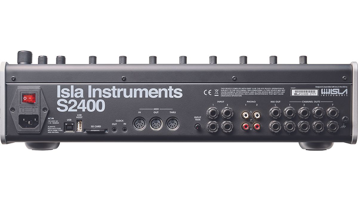 Isla Instruments S2400 review MusicRadar