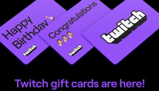 Twitch Gift Cards Banner