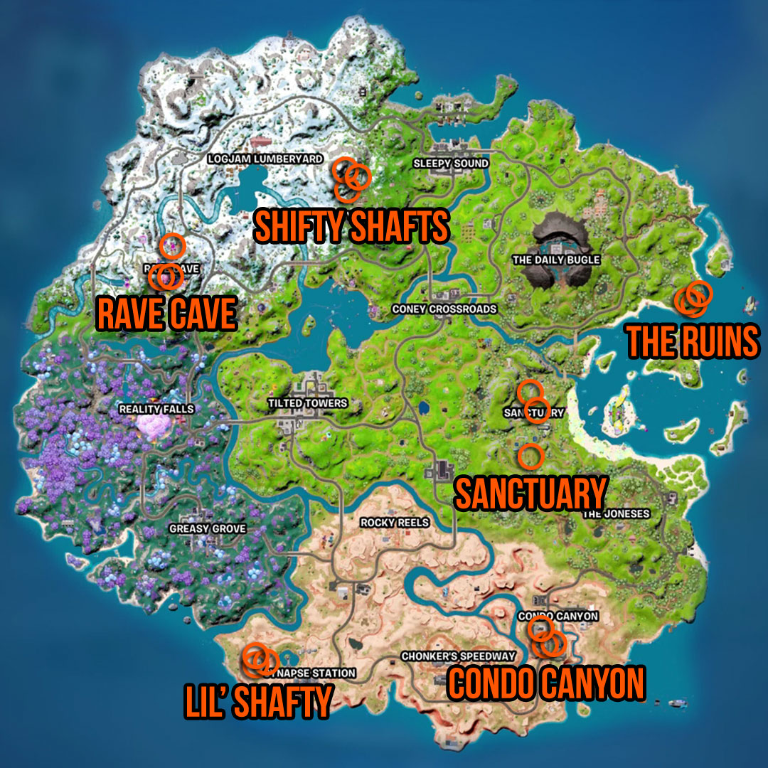 Where to find Fortnite Tover Tokens | GamesRadar+