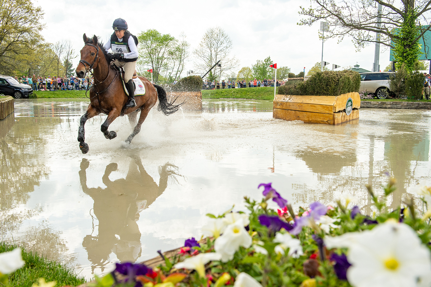 Kentucky Three-Day Event cross-country: Pippa Funnell and Maybach