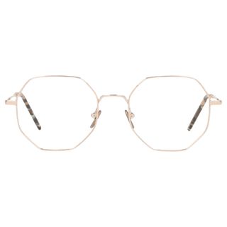 Jimmy Fairly geometric eyeglasses in rose gold