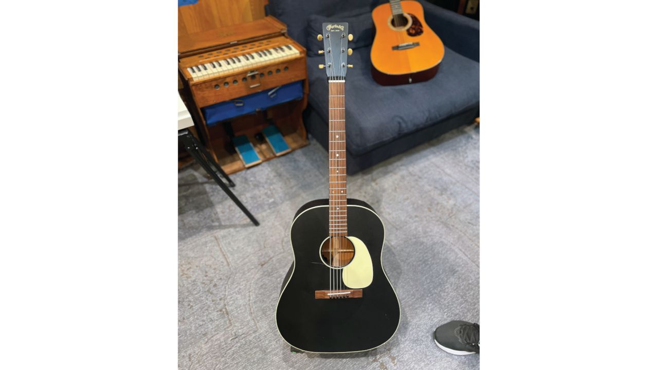 Ryan&rsquo;s Martin DSS-17, which replaced the 1951 Gibson J-45 he played for years.