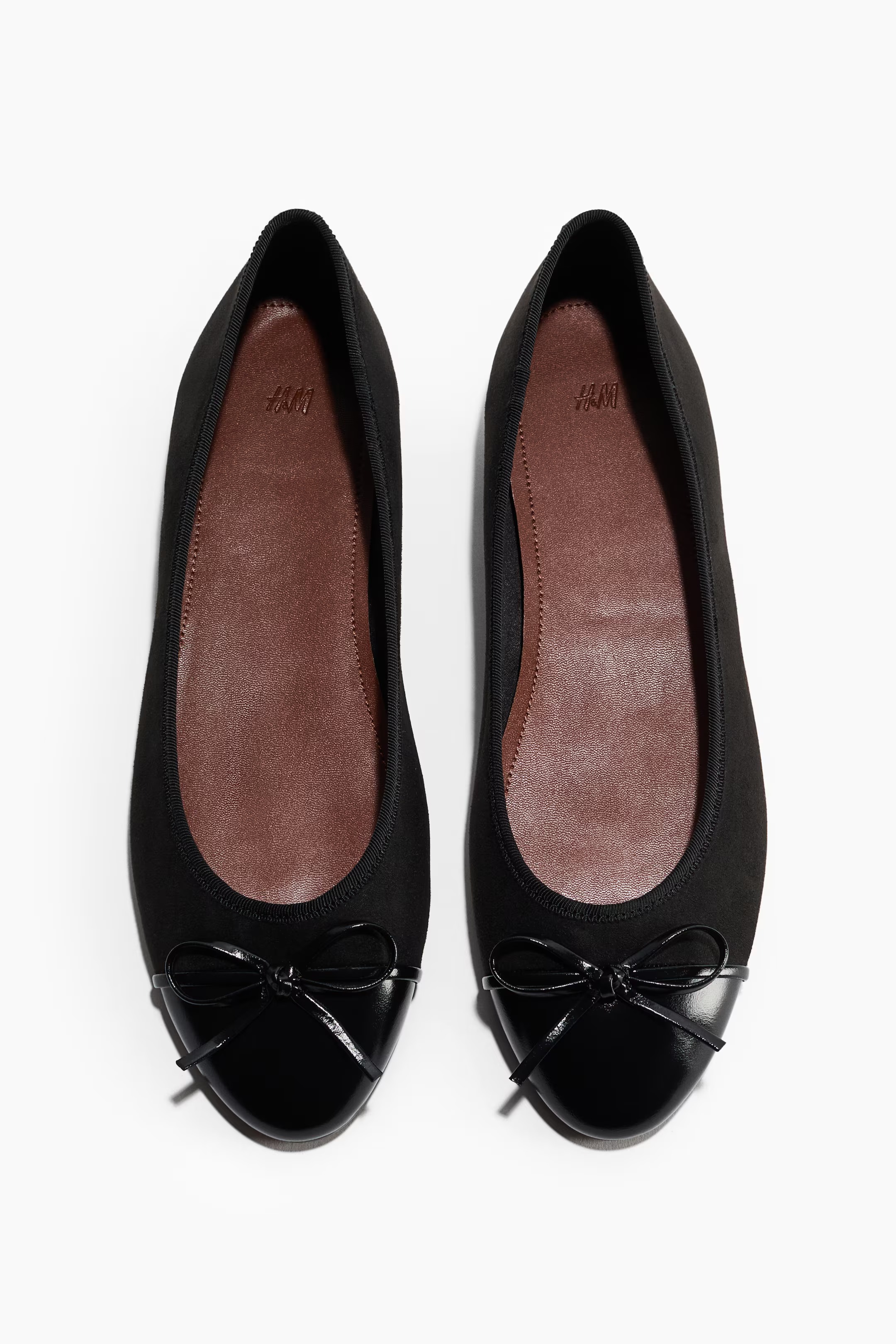 Leather Ballet Pumps