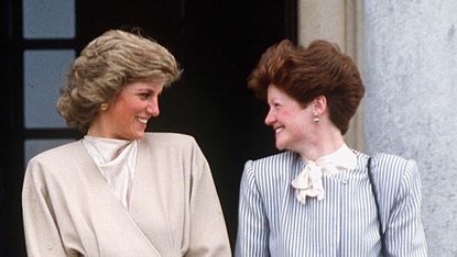 Princess Di and Sarah Spencer