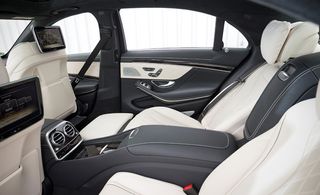 Mercedes-Benz S Class rear interior