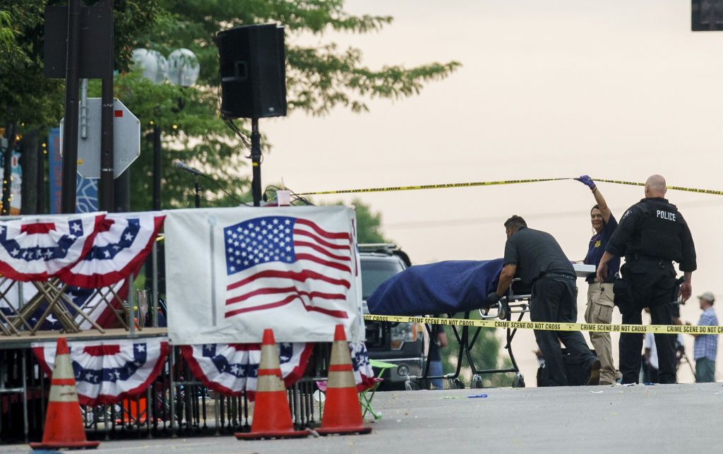 Highland Park, Illinois, after parade shooting