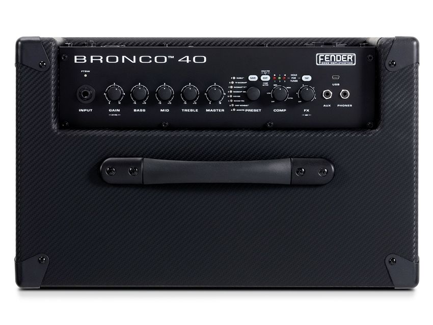 The Bronco's control panel is clearly defined and straightforward.