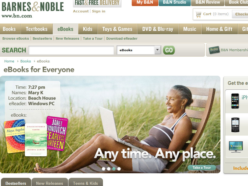 Barnes and Nobles unveils double whammy of world&#039;s biggest ebookstore and Plastic Logic link-up