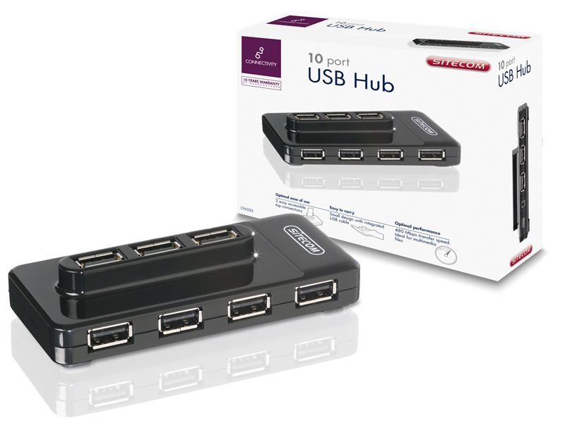 10port USB hub review TechRadar