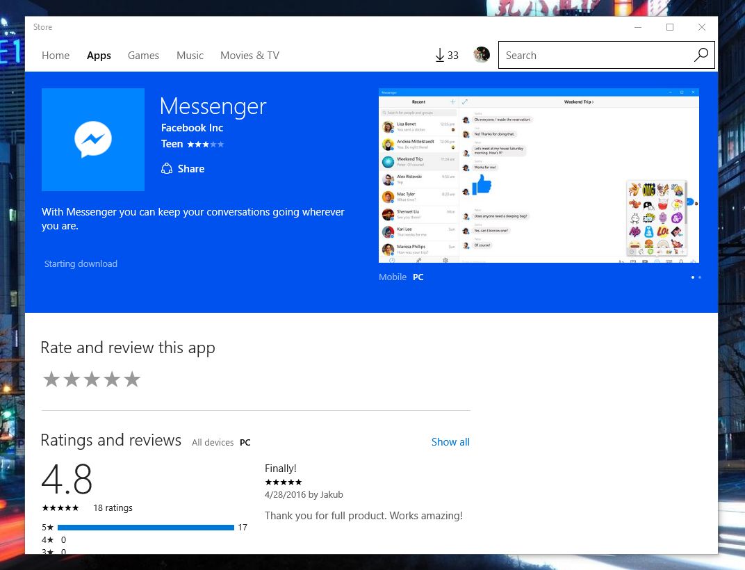 Messenger пк. Мессенджер на ПК. Windows 10 Messenger. Мессенджер от Майкрософт. Facebook Messenger Windows 10.
