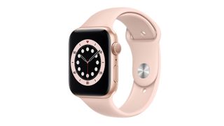 Apple Watch Series 6 in pink