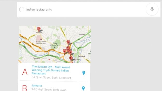 Voice search