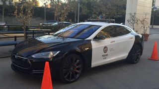 Tesla Model S LAPD