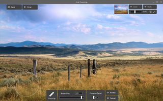 Pixlr Touch Up app