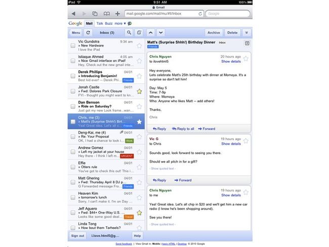 waveplayer for gmail