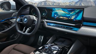 BMW 5 series i5 electric car
