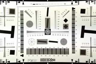 Nikon 1 J5 resolution chart