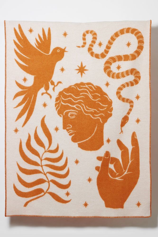 Mythos two wool blanket, £162, George Greaves at ZigZagZurich