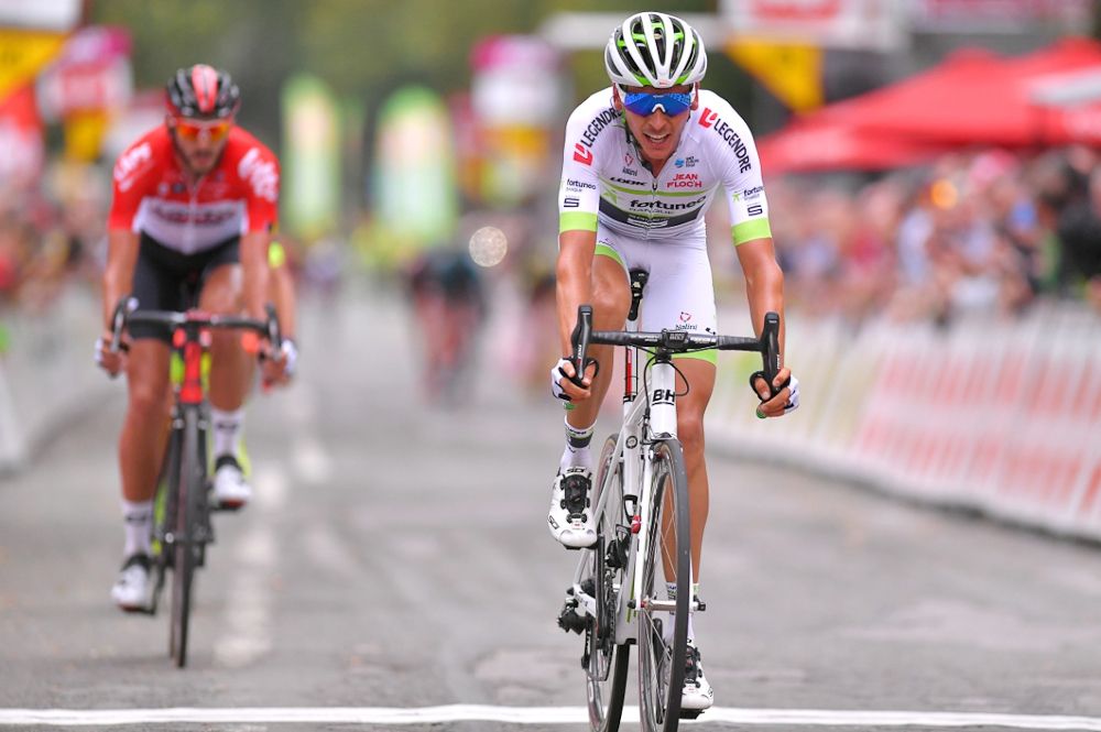 Warren Barguil finished third in GP de Wallonie