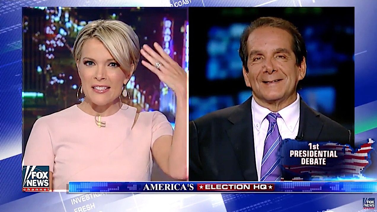 Megyn Kelly and Charles Krauthammer debate the debates